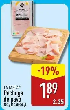 ALDI Pechuga de pavo oferta