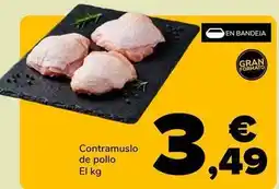 Supeco Contramuslo de pollo oferta