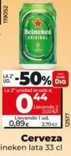 Dia Heineken - cerveza oferta
