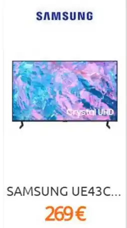 Eureka Electrodomésticos Samsung - ue43c oferta