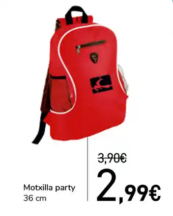 Carrefour Motxilla party 36cm oferta
