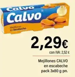 Cash Ifa Calvo mejillones en escabeche oferta