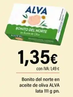 Cash Ifa Alva bonito del norte en aceite de oliva oferta