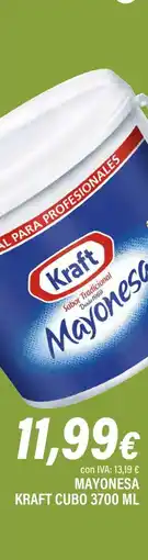 Cash Ifa Kraft mayonesa cubo oferta