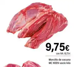 Cash Ifa MC KEEN morcillo de vacuno oferta