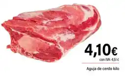 Cash Ifa Aguja de cerdo kilo oferta
