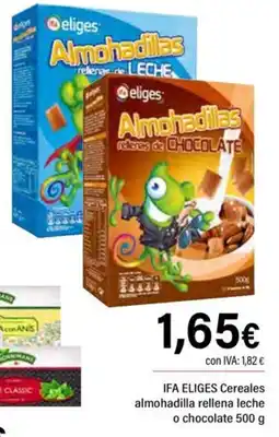 Cash Ifa ifa eliges almohadillas rellena leche o chocolate oferta