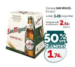 Condis San Miguel Especial oferta