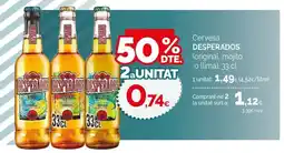 Condis Desperados oferta
