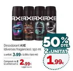 Condis Desodorant AXE oferta