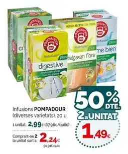 Condis Infusions POMPADOUR oferta