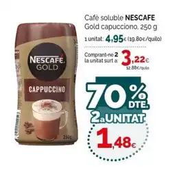 Condis Nescafe gold cappuccino oferta