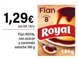 Cash Ifa Royal flan con azúcar y caramelo oferta