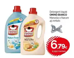 Condis Omino Bianco detergent liquid Marsella o Narure oferta