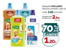 Condis Don Limpio netejador oferta