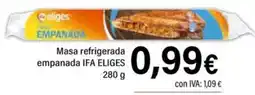 Cash Ifa eliges masa empanada oferta