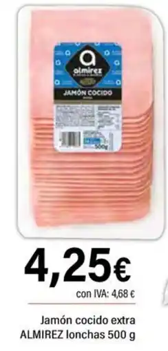 Cash Ifa Almirez jamón cocido extra oferta