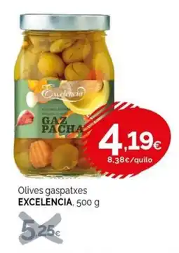 Condis Excelencia olives gaspatxes oferta