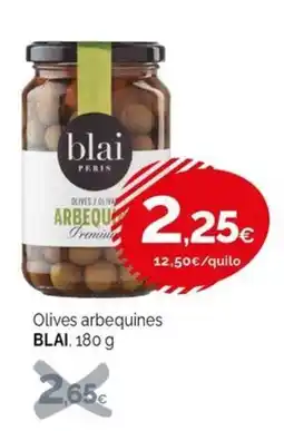 Condis Blai olives arbequines oferta