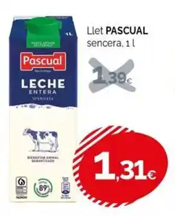 Condis Pascual leche entera oferta