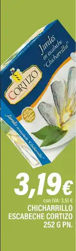Cash Ifa Cortizo jureles en escabeche chicharrillos oferta