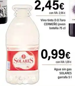 Cash Ifa Solares agua sin gas oferta