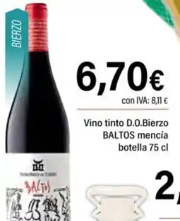 Cash Ifa Baltos vino tinto oferta