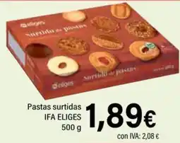Cash Ifa Eliges pastas surtidas oferta