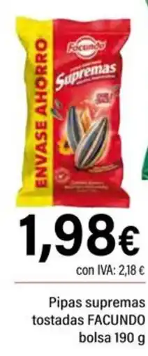 Cash Ifa Facundo pipas supremas tostadas oferta