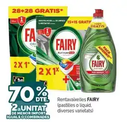Condis Fairy rentavaixelles oferta