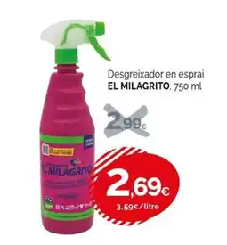 Condis El milagrito desgreixador en esprai oferta