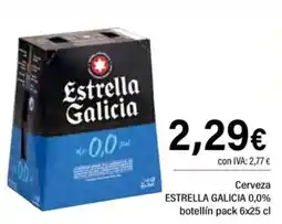 Cash Ifa Estrella Galicia cerveza 0,0% oferta