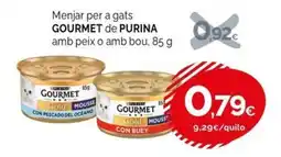 Condis Gourmet de Purina oferta