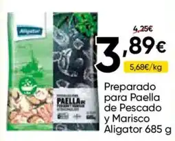 FROIZ Aligator paella de pescado y marisco oferta