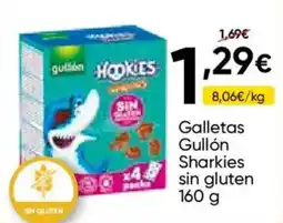 FROIZ Gullón Sharkies sin gluten oferta