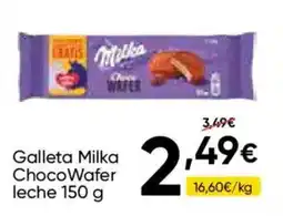 FROIZ Milka ChocoWafer leche oferta