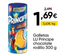 FROIZ LU Príncipe chocolate rodillo oferta