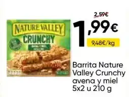 FROIZ Nature Valley Crunchy avena y miel oferta