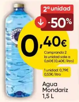 FROIZ Agua Mondariz oferta