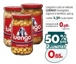 Condis luengo llegums cuits al natural oferta