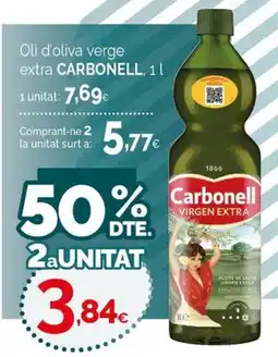 Condis Carbonell oli d'oliva verge extra oferta