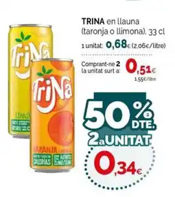 Condis Trina en llauna oferta