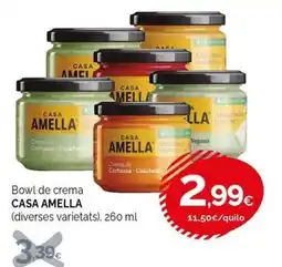 Condis Bowl de crema casa amella oferta