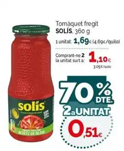 Condis Solis tomàquet fregit oferta