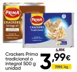 FROIZ Prima crackers tradicional o integral oferta