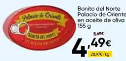 FROIZ Palacio de Oriente bonito del norte en aceite de oliva oferta