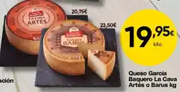 FROIZ Queso García Baquero La Cava Artés o Barus oferta