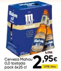 FROIZ Mahou 0,0 tostada oferta