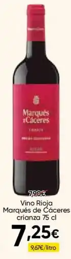 FROIZ Marqués de Cáceres vino rioja crianza oferta