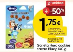 FROIZ Hero galleta cookies cacao bluey oferta
